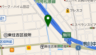 スマイルクリーニング 駒川北店の地図画像