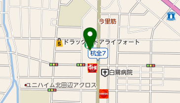 ネッツトヨタ中央大阪株式会社 東住吉くまた店の地図画像