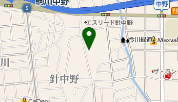 林覚寺の地図画像