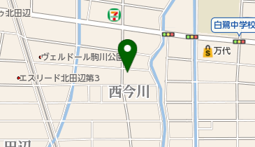 中橋畳店の地図画像