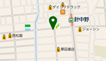 いちよし証券株式会社針中野支店の地図画像