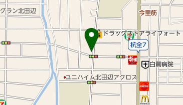 スナックりんごの地図画像