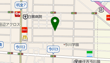 株式会社大阪糊本舗の地図画像