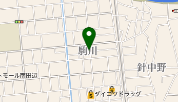 株式会社井野屋フレップ駒川店の地図画像