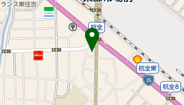 幸彩塗料商会の地図画像