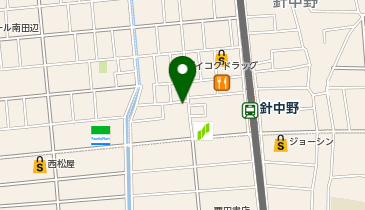 フクダベビーセンターの地図画像