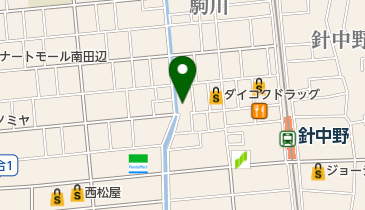 ペットプラザポニーの地図画像