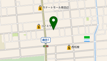 梅屋邦楽器店の地図画像