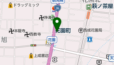 河内屋モータースの地図画像