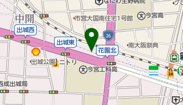 株式会社浦野 今宮工場の地図画像