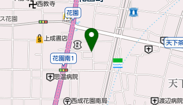 モモフルーツショップの地図画像