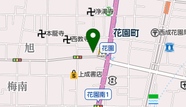 西前電気商会の地図画像