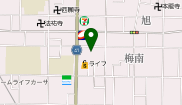 朝日プラザ花園管理組合の地図画像