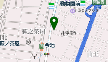 西成区役所 保健福祉課 分館の地図画像