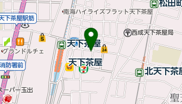 天野クリーニング本店の地図画像