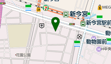 釜ヶ崎支援機構(NPO法人)の地図画像