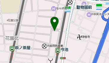 西成防犯協会事務局の地図画像