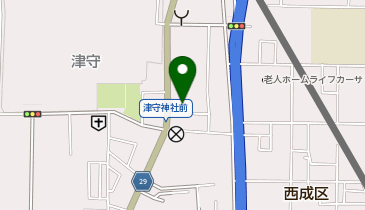 大阪自動車販売株式会社の地図画像