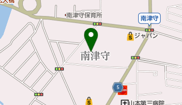 永祥寺南津守別院の地図画像