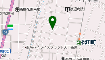 小田根ふとん店の地図画像