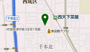 田中ふとん店の地図画像