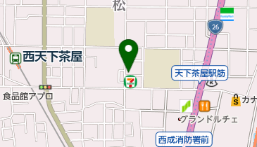 産経新聞西天下茶屋販売所の地図画像