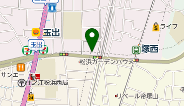 上島釣具店の地図画像