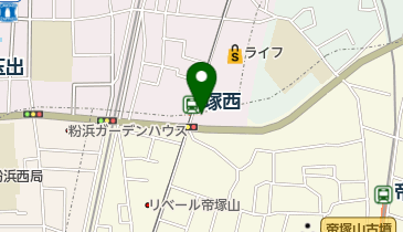 波田野電気株式会社の地図画像