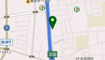 らく動物病院の地図画像