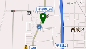尾嵜商店の地図画像