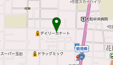 堀江商店の地図画像