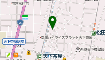 小橋鍼灸科院の地図画像