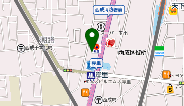 サンロード美容室の地図画像