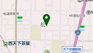 ひまわり美容室の地図画像