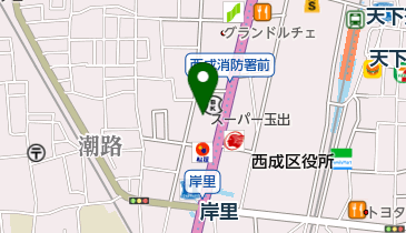 玉出ボウルの地図画像