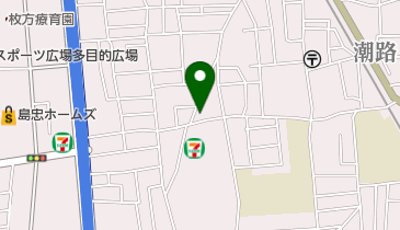 めがねのおかだの地図画像