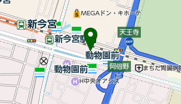 ホーム薬局の地図画像