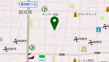 七福湯の地図画像
