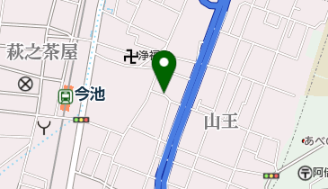 萬盛湯の地図画像