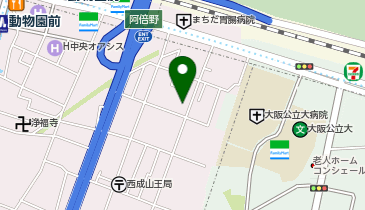 和光浴場の地図画像
