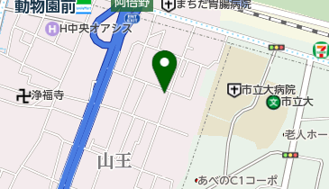 にいや理容所の地図画像