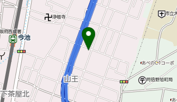 ヘアーサロンタカの地図画像