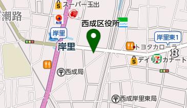 ヘアーサロンナカガワの地図画像