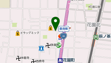 ヘアーサロンMORIの地図画像