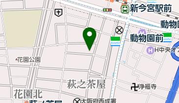 緑風荘の地図画像