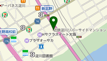伊藤施術院の地図画像
