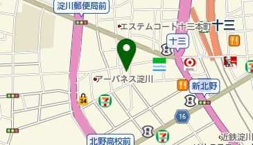 こすぎ商店の地図画像