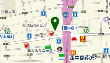 株式会社田村コピー新大阪支店の地図画像