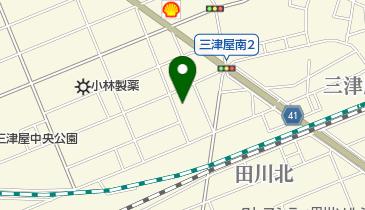 日本シェラック工業株式会社の地図画像
