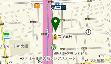 新大阪囲碁センターの地図画像